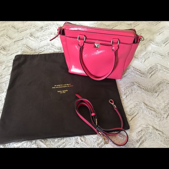 kate spade Handbags - 🍉☀️Kate Spade Beacon Court Bag Pink EUC